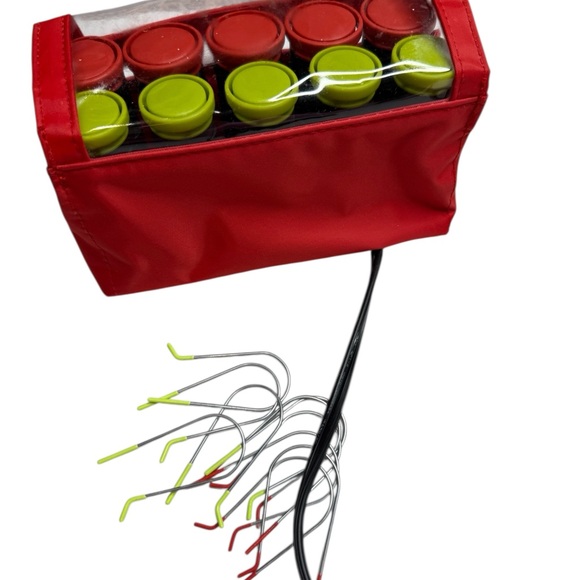 Remington All That! Electric‎ Hot Rollers 10 Hair Curlers Travel Case With Clips - Picture 5 of 7